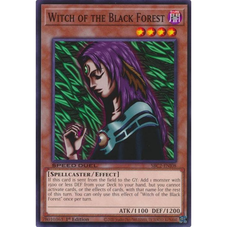 Image for Witch of the Black Forest (SBC2-ENI08) (SBC2) - YuGiOh