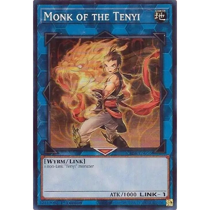 Image for Monk of the Tenyi (SR) (CRBR-EN056) (CRBR) - YuGiOh