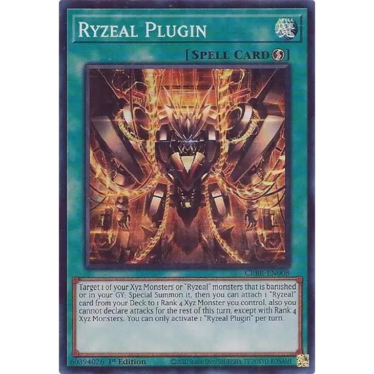 Image for Ryzeal Plugin (SR) (CRBR-EN008) (CRBR) - YuGiOh