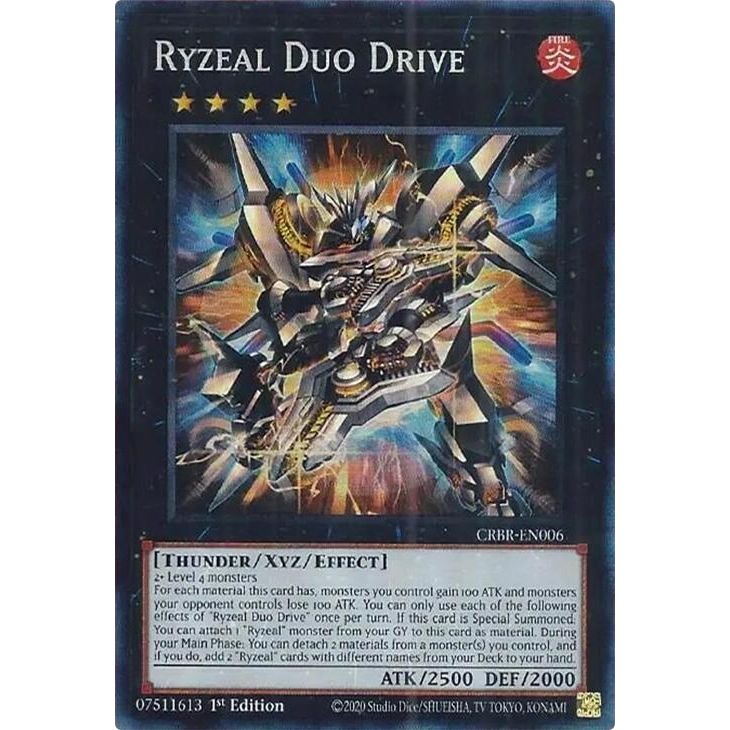Image for Ryzeal Duo Drive (CR) (CRBR-EN006) (CRBR) - YuGiOh
