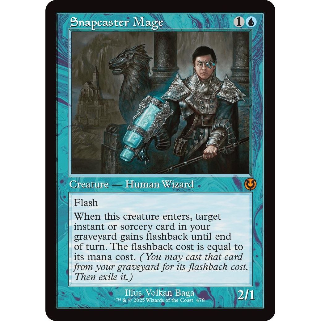 Image for Snapcaster Mage (Retro Frame) (478) (INR) - Magic: The Gathering