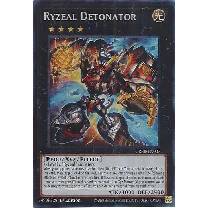 Image for Ryzeal Detonator (CR) (CRBR-EN007) (CRBR) - YuGiOh