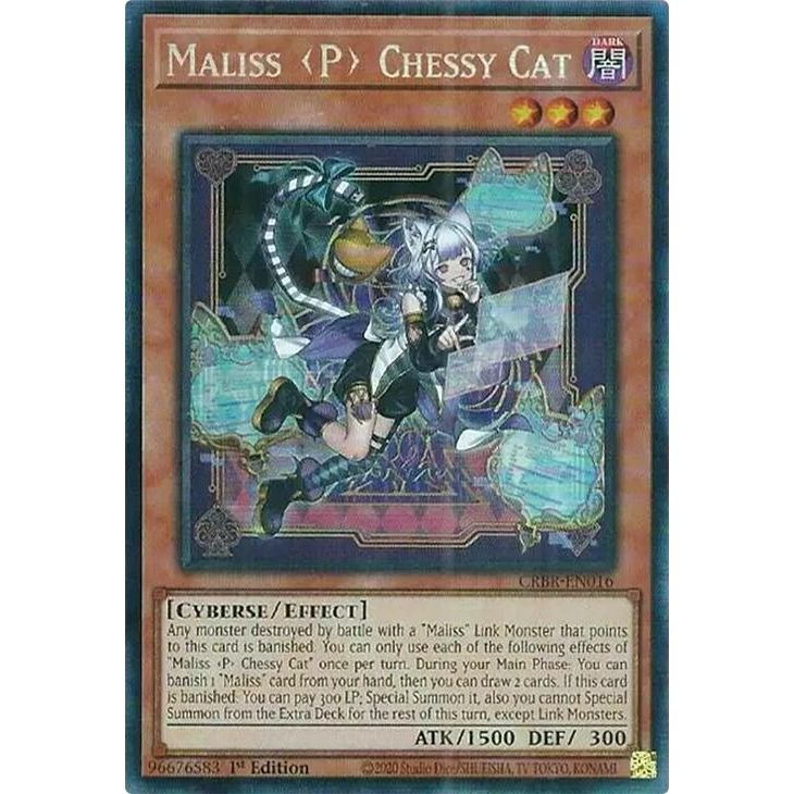 Image for Maliss P Chessy Cat (CR) (CRBR-EN016) (CRBR) - YuGiOh