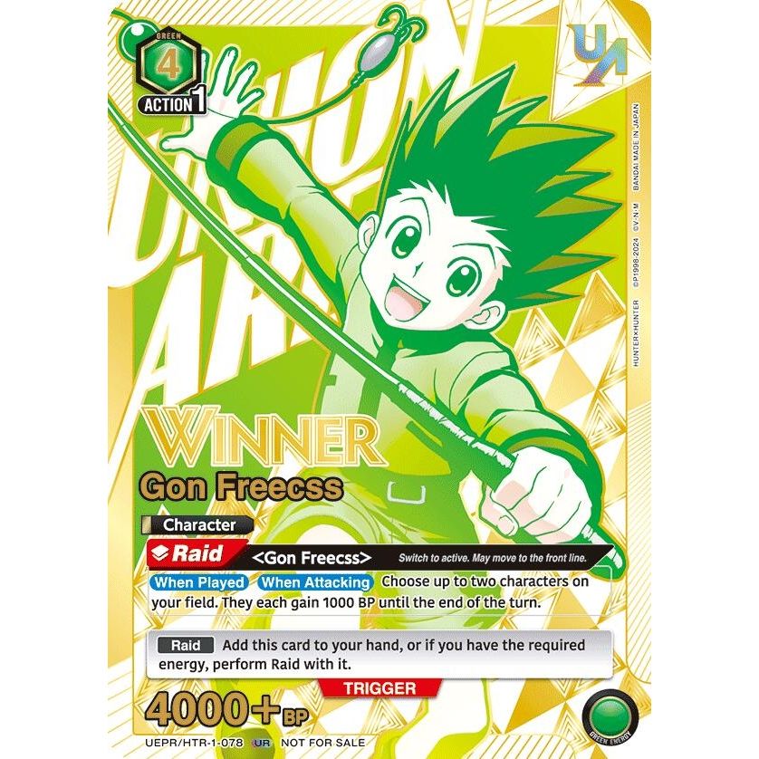 Image for Gon Freecss (078) (Winner) (UEPR/HTR-1-078) (UEPR) - Union Arena