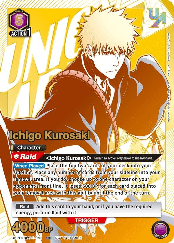 Image for Ichigo Kurosaki (041) (UEPR/BLC-1-041) (UEPR) - Union Arena