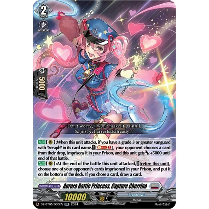 Image for Aurora Battle Princess, Capture Cherrino (DZ-BT05/030EN) (DZ-BT05) - Cardfight Vanguard