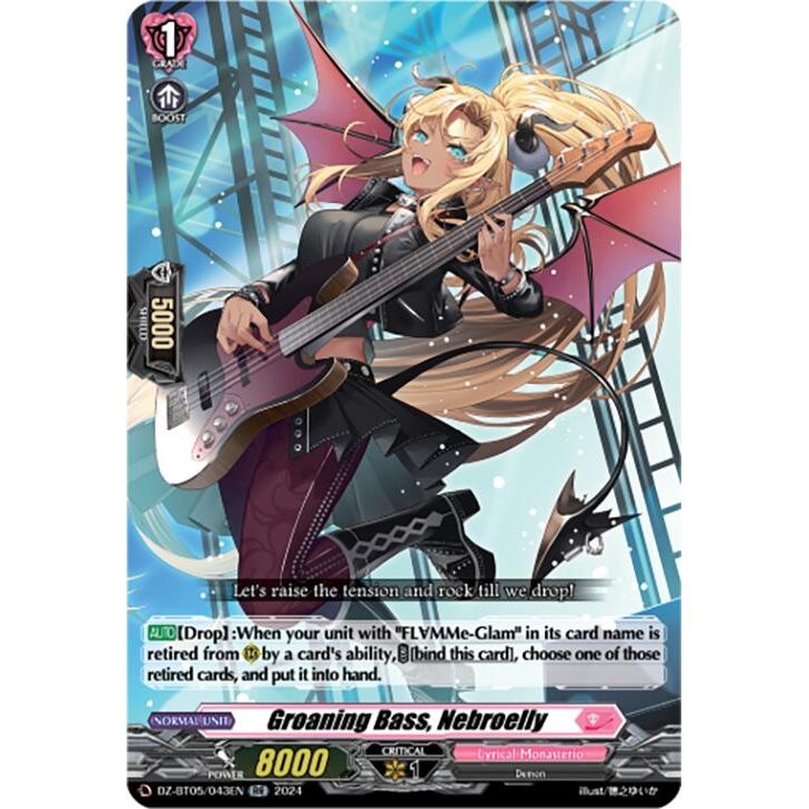 Image for Groaning Bass, Nebroelly (DZ-BT05/043EN) (DZ-BT05) - Cardfight Vanguard