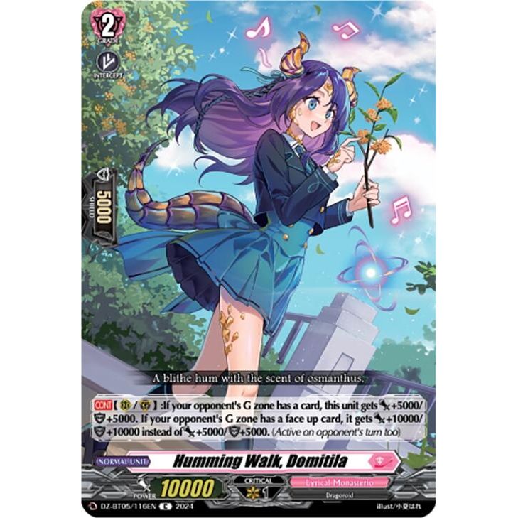 Image for Humming Walk, Domitila (DZ-BT05/116EN) (DZ-BT05) - Cardfight Vanguard