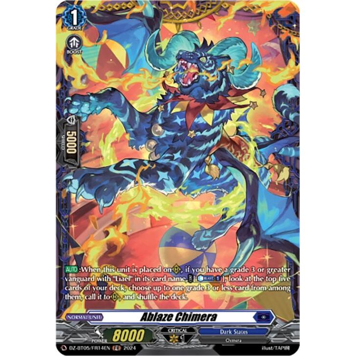 Image for Ablaze Chimera (FR) (DZ-BT05/FR14EN) (DZ-BT05) - Cardfight Vanguard