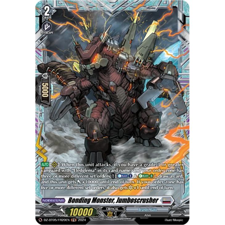 Image for Bonding Monster, Jumboscrusher (FR) (DZ-BT05/FR20EN) (DZ-BT05) - Cardfight Vanguard