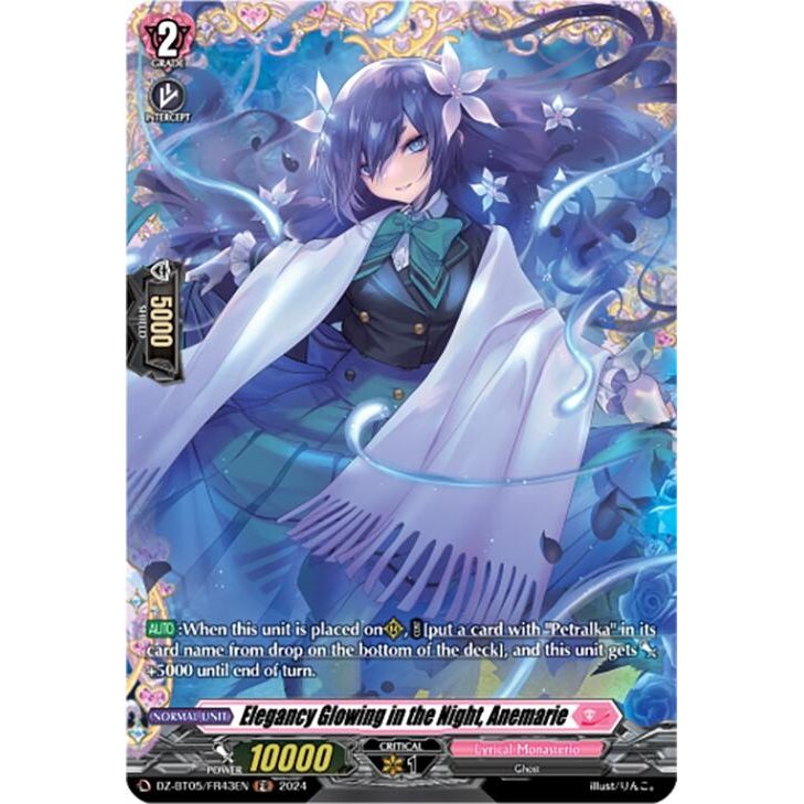 Image for Elegancy Glowing in the Night, Anemarie (FR) (DZ-BT05/FR43EN) (DZ-BT05) - Cardfight Vanguard