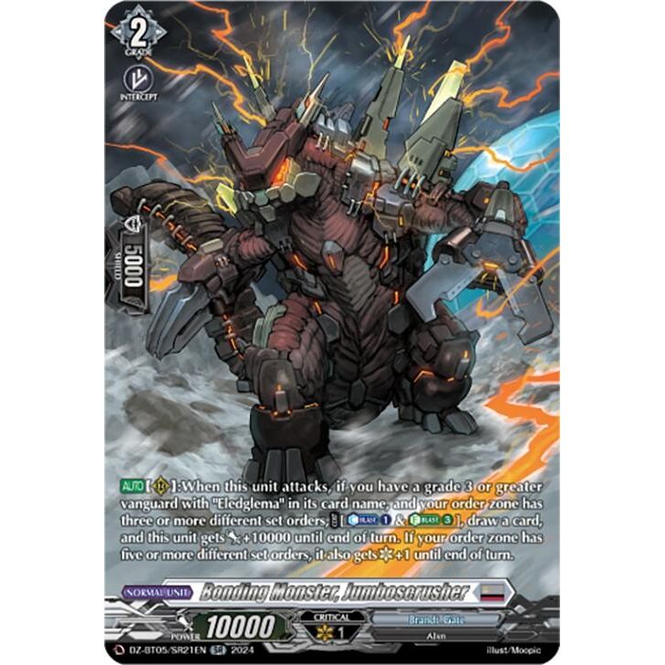 Image for Bonding Monster, Jumboscrusher (SR) (DZ-BT05/SR21EN) (DZ-BT05) - Cardfight Vanguard