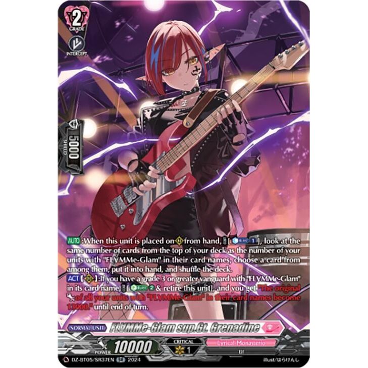Image for FLMMe-Glam sup.Gt. Grenadine (SR) (DZ-BT05/SR37EN) (DZ-BT05) - Cardfight Vanguard