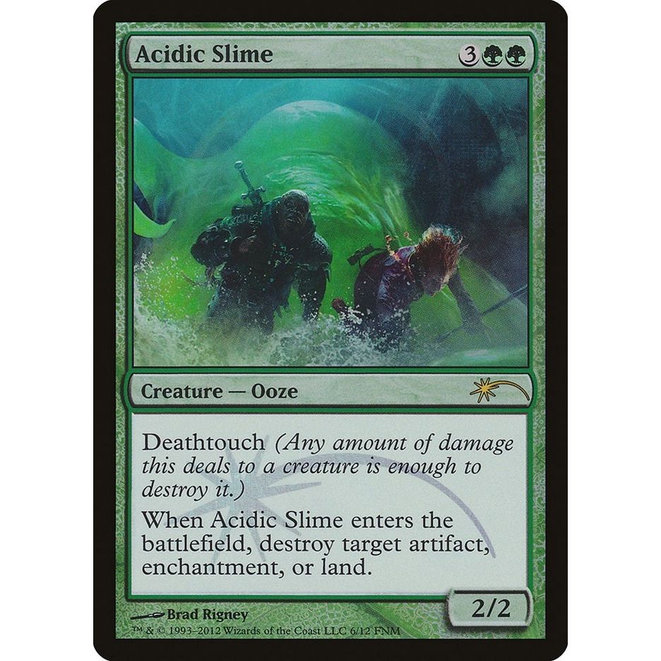 Image for Acidic Slime (6) (FNM) - Magic: The Gathering
