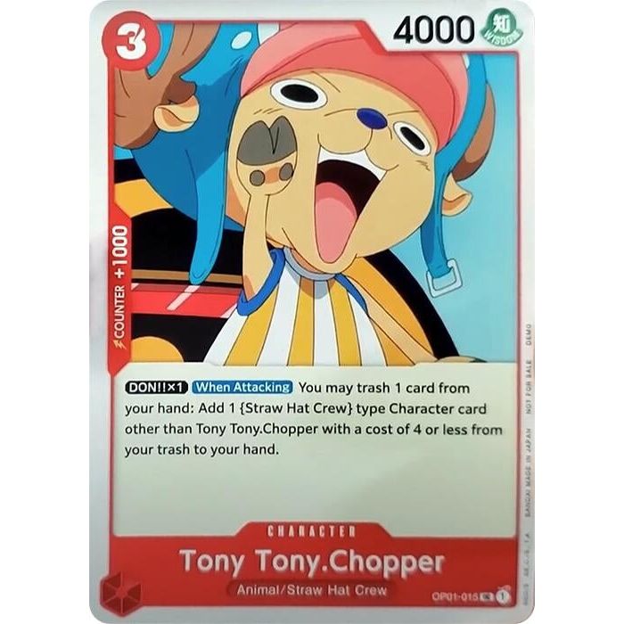Image for Tony Tony.Chopper (015) (OP01-015) (OPDD) - One Piece Card Game