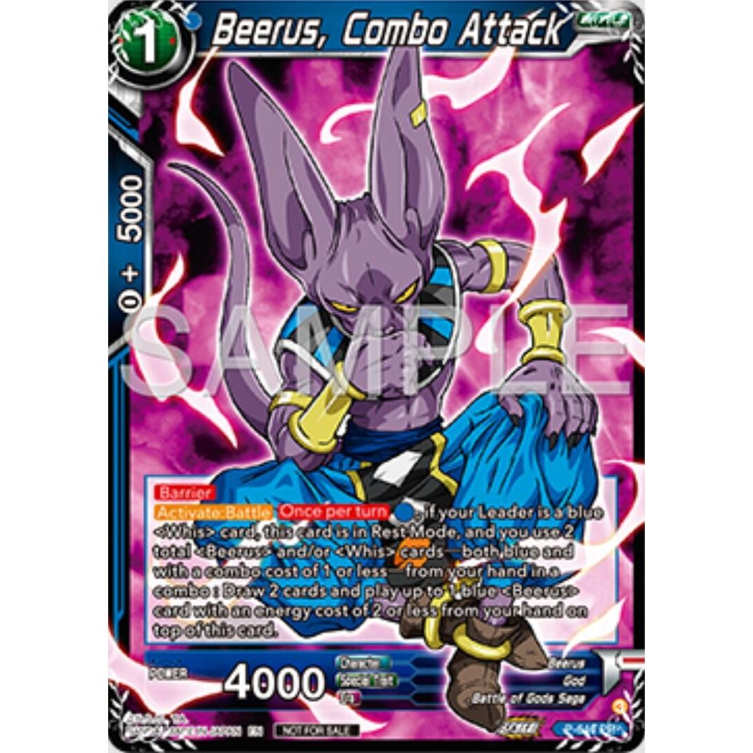 Image for Beerus, Combo Attack (P-644) (TPR) - Dragon Ball Super: Masters