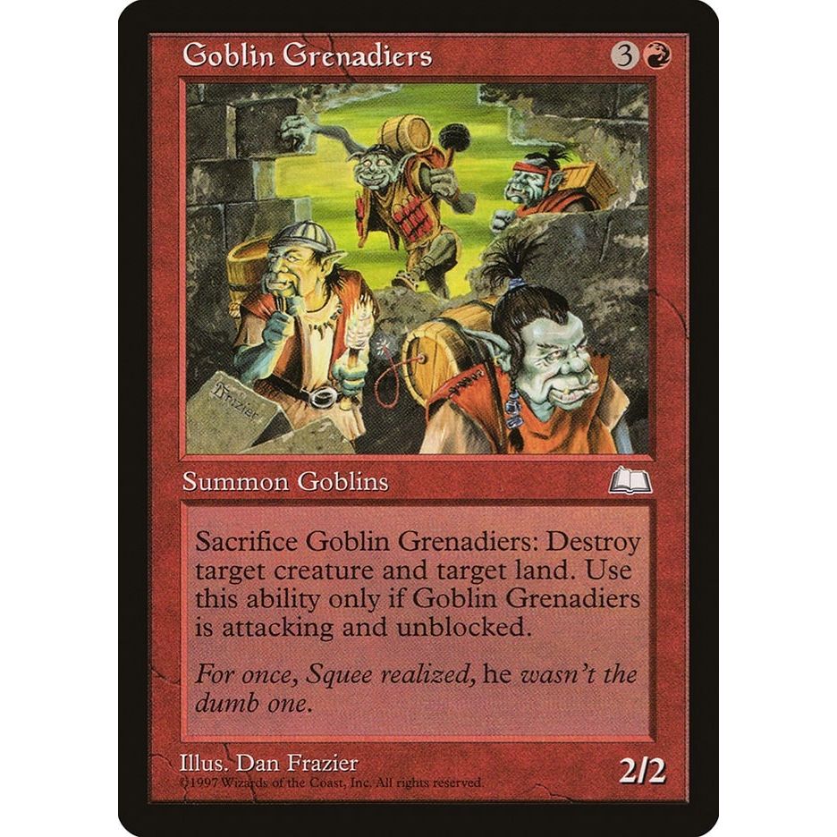 Image for Goblin Grenadiers (WTH) - Magic: The Gathering