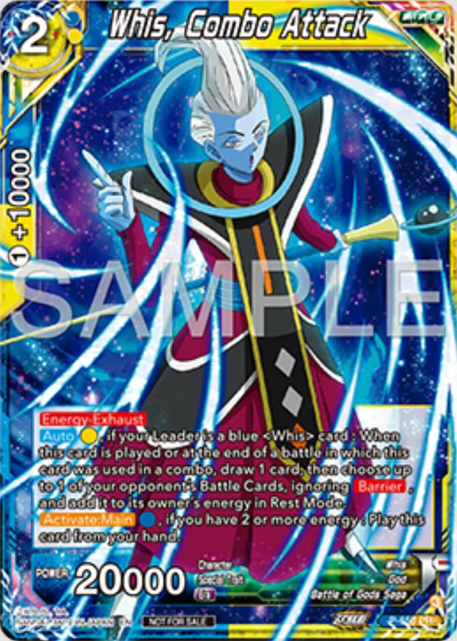 Image for Whis, Combo Attack (P-656) (TPR) - Dragon Ball Super: Masters