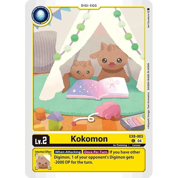 Image for Kokomon (EX8-003 C) - Digimon Card Game