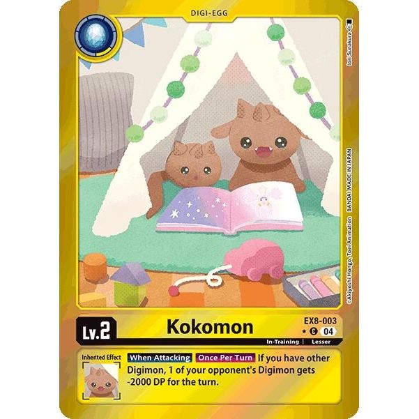 Image for Kokomon (Limited Foil) (EX8-003 C) - Digimon Card Game