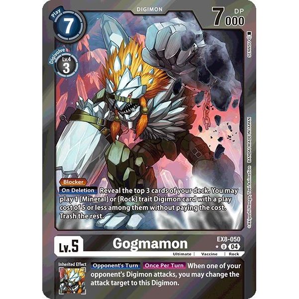 Image for Gogmamon (Limited Foil) (EX8-050 U) - Digimon Card Game