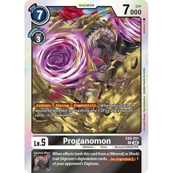 Image for Proganomon (EX8-051 R) - Digimon Card Game