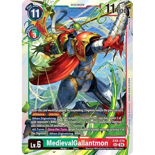 Image for MedievalGallantmon (EX8-074 SEC) - Digimon Card Game