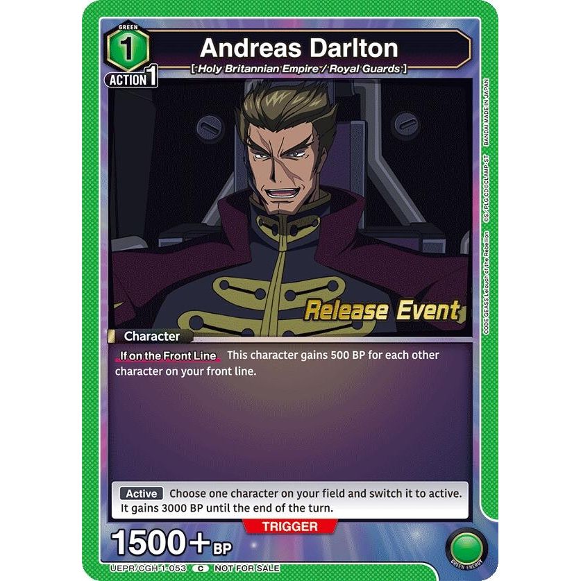 Image for Andreas Darlton (UEPR/CGH-1-053) (UE04BT_RE) - Union Arena
