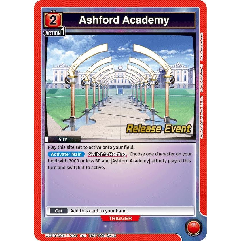 Image for Ashford Academy (UEPR/CGH-1-094) (UE04BT_RE) - Union Arena