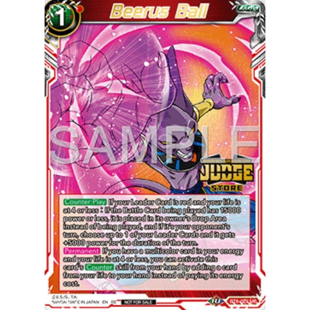 Image for Beerus Ball (Judge Pack Vol.16) (Store) (BT8-022) (JPR) - Dragon Ball Super: Masters