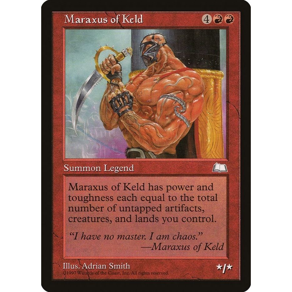 Image for Maraxus of Keld (WTH) - Magic: The Gathering