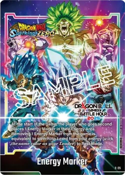 Image for Energy Marker (E-25) (Dragon Ball Games Battle Hour 2025 Promo Card Set) (E-25) (DBSFW_EM) - Dragon Ball Super: Fusion World
