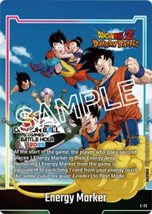 Image for Energy Marker (E-23) (Dragon Ball Games Battle Hour 2025 Promo Card Set) (E-23) (DBSFW_EM) - Dragon Ball Super: Fusion World