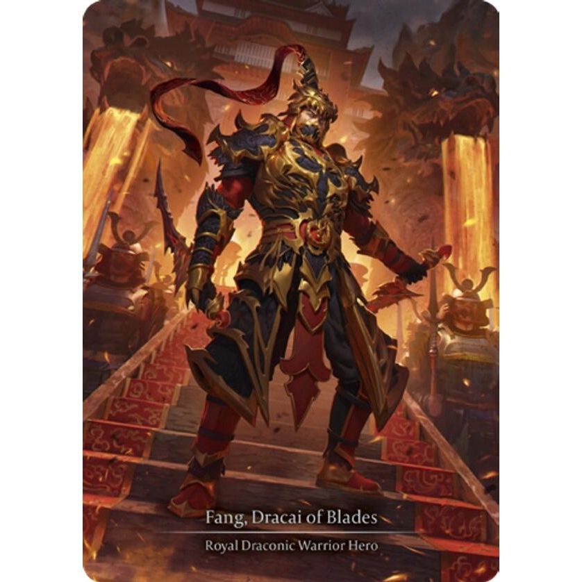 Image for Fang, Dracai of Blades (Marvel) (HNT098) - Flesh and Blood TCG