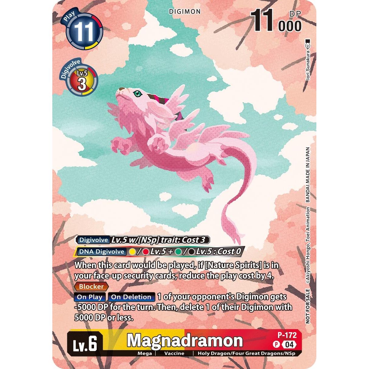 Image for Magnadramon (Update Pack 2025) (P-172 P) (BT19-20) - Digimon Card Game