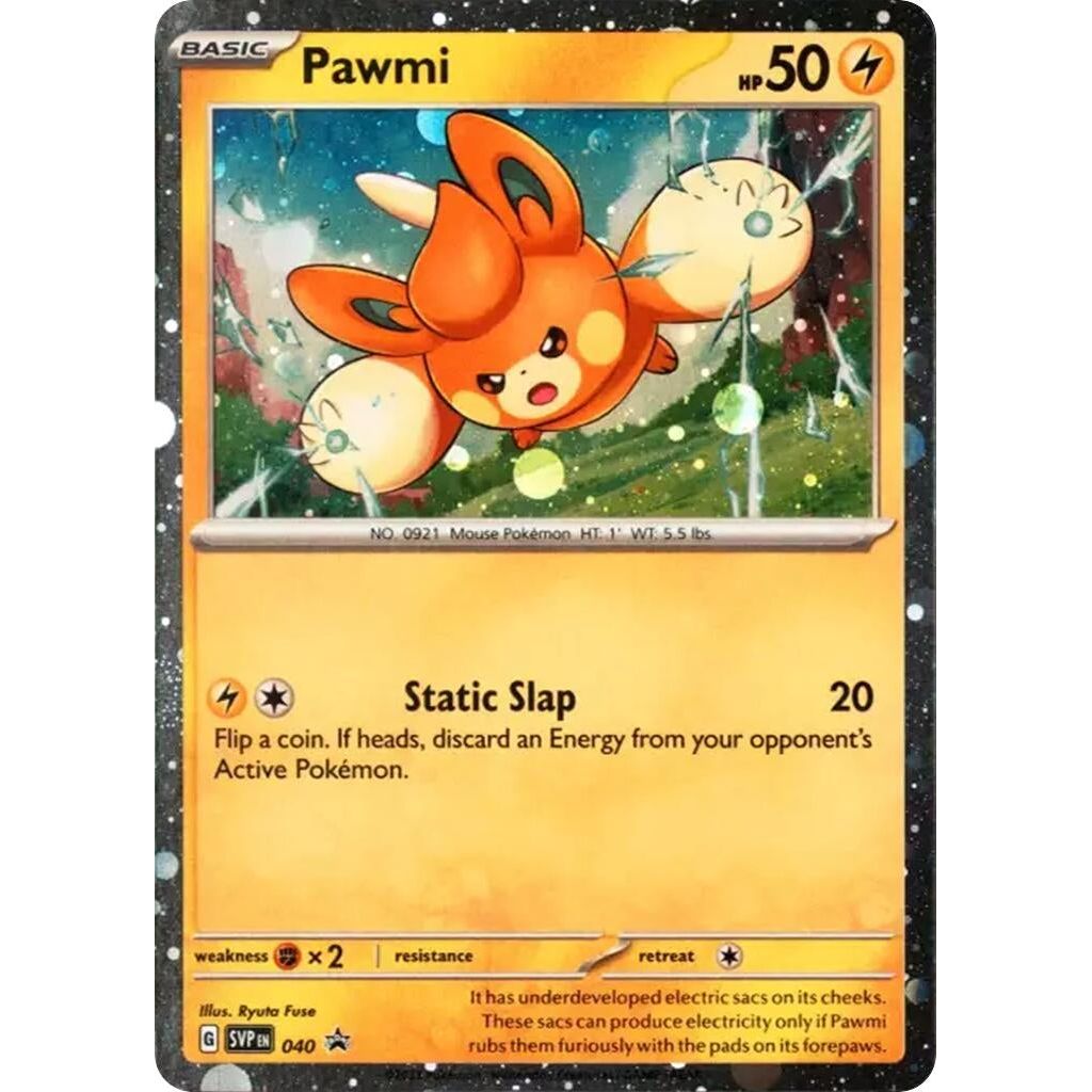 Image for Pawmi - 040 (Cosmos Holo) (040) (SVP) - Pokemon