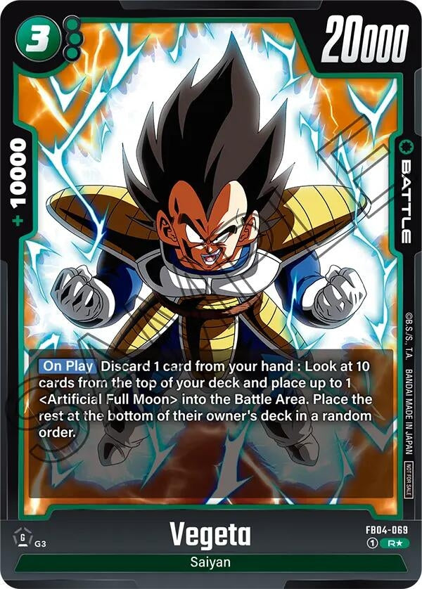 Image for Vegeta - FB04-069 (Tournament Pack 05) (FB04-069) (DBSFW_TPR) - Dragon Ball Super: Fusion World