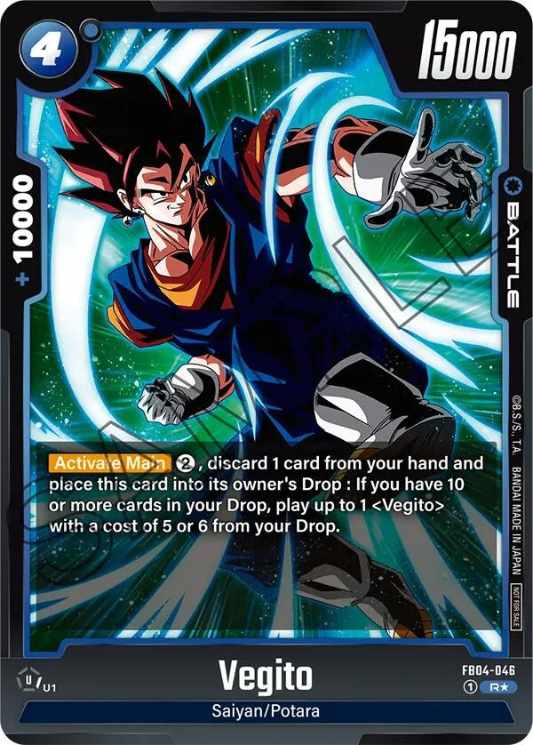 Image for Vegito - FB04-046 (Tournament Pack 05) (FB04-046) (DBSFW_TPR) - Dragon Ball Super: Fusion World