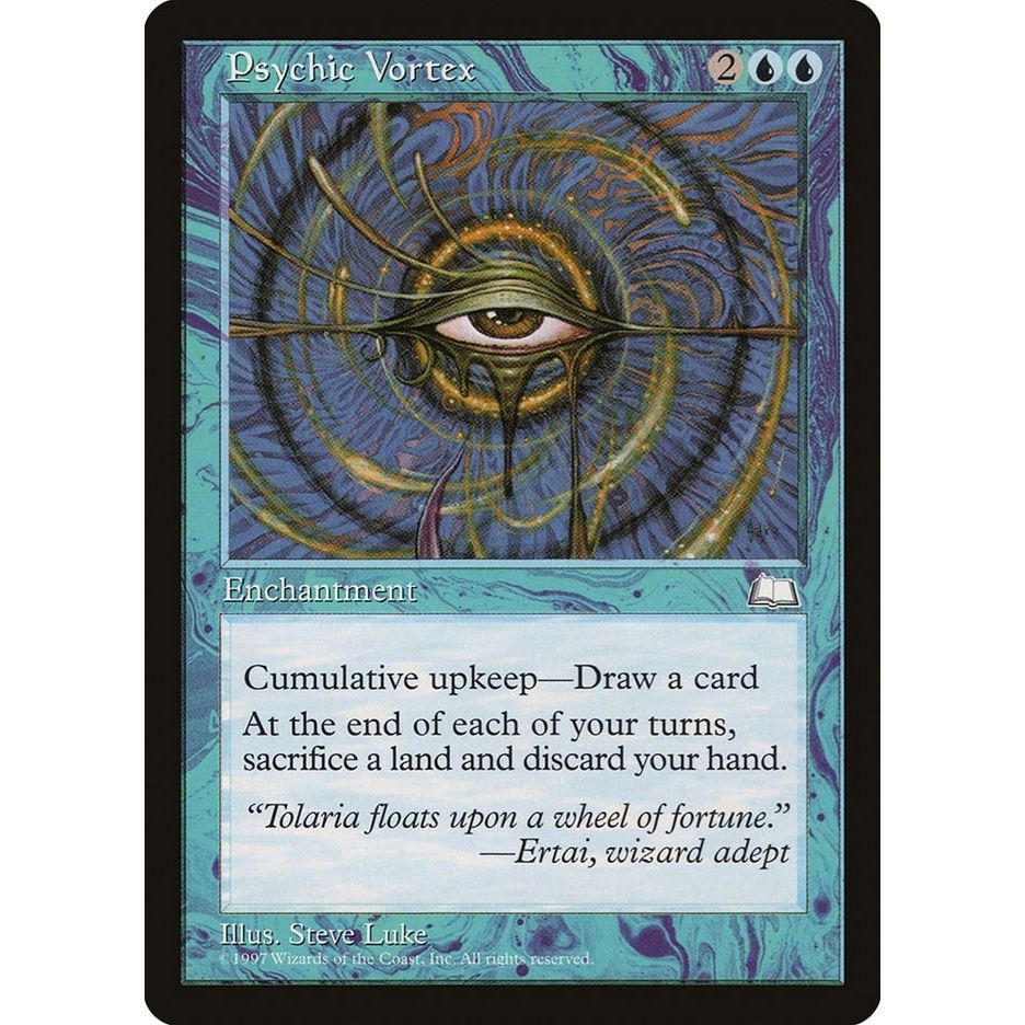 Image for Psychic Vortex (WTH) - Magic: The Gathering
