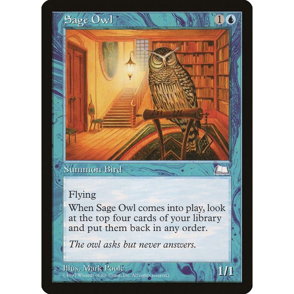 Image for Sage Owl (WTH) - Magic: The Gathering