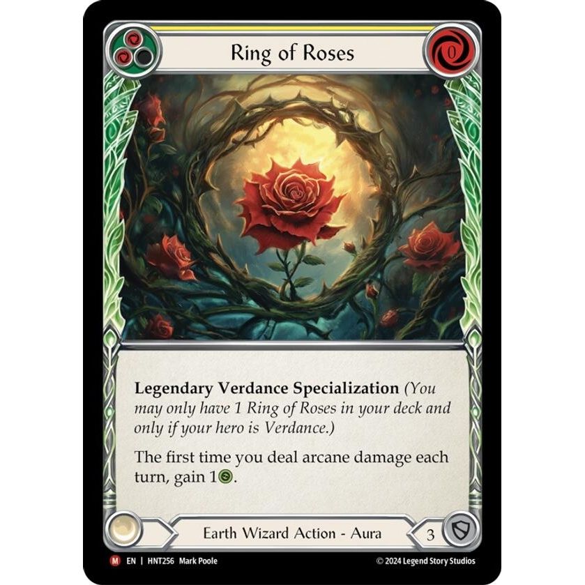 Image for Ring of Roses (HNT256) - Flesh and Blood TCG