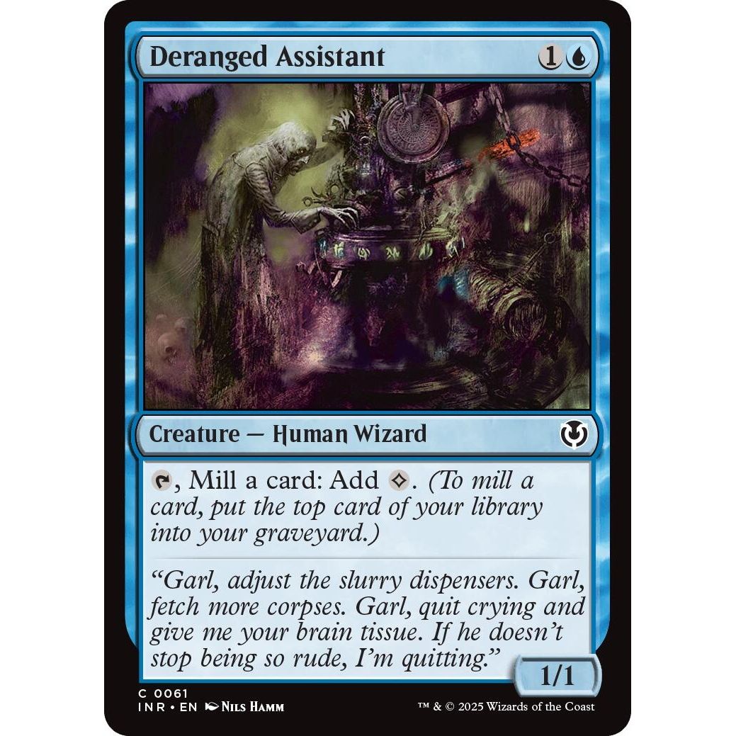 Image for Deranged Assistant (61) (INR) - Magic: The Gathering