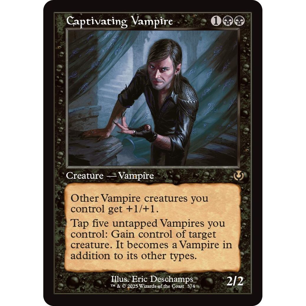 Image for Captivating Vampire (Retro Frame) (374) (INR) - Magic: The Gathering