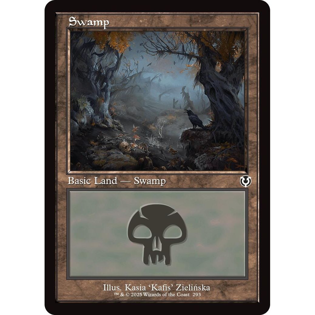 Image for Swamp (293) (Retro Frame) (293) (INR) - Magic: The Gathering