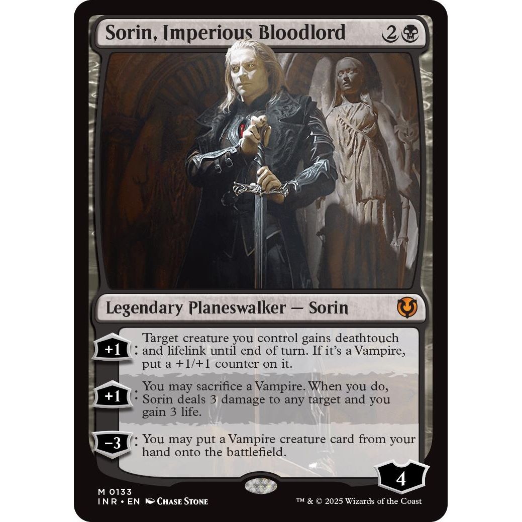 Image for Sorin, Imperious Bloodlord (133) (INR) - Magic: The Gathering