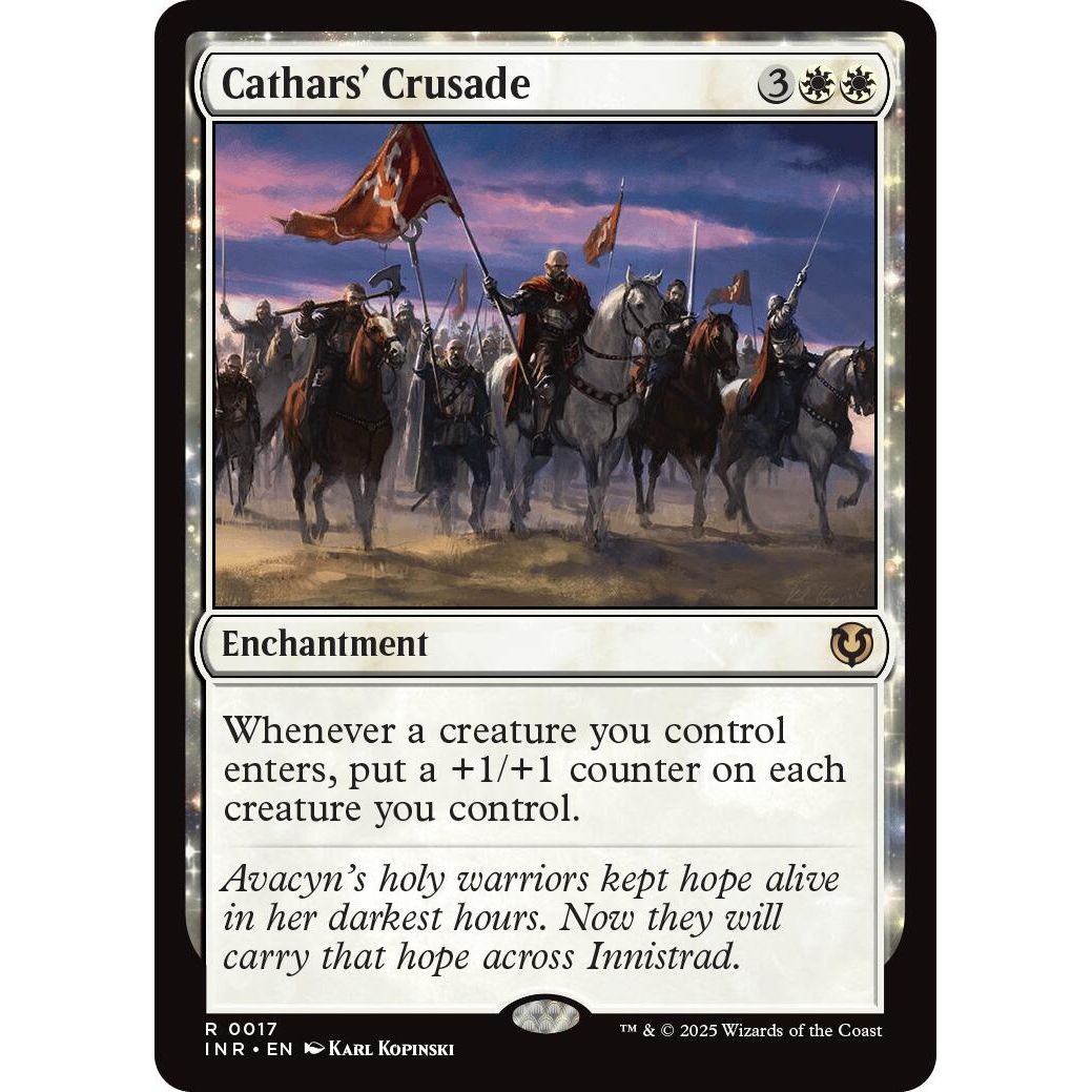 Image for Cathars' Crusade (17) (INR) - Magic: The Gathering