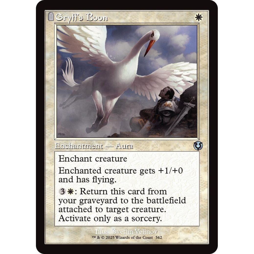 Image for Gryff's Boon (Retro Frame) (342) (INR) - Magic: The Gathering