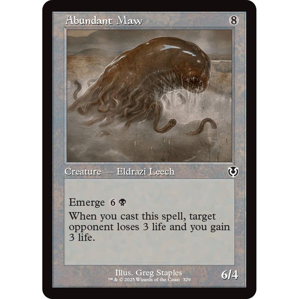 Image for Abundant Maw (Retro Frame) (329) (INR) - Magic: The Gathering