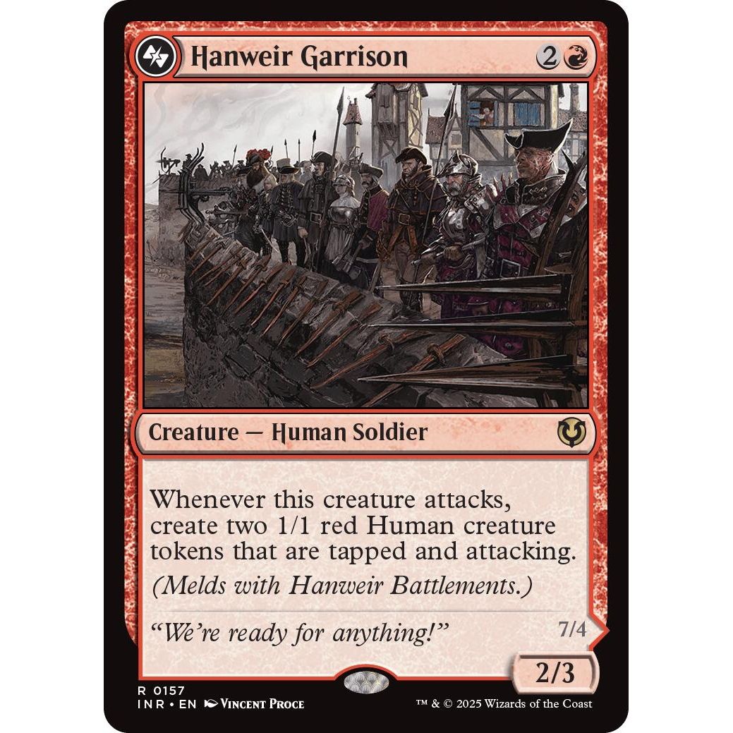 Image for Hanweir Garrison (157) (INR) - Magic: The Gathering