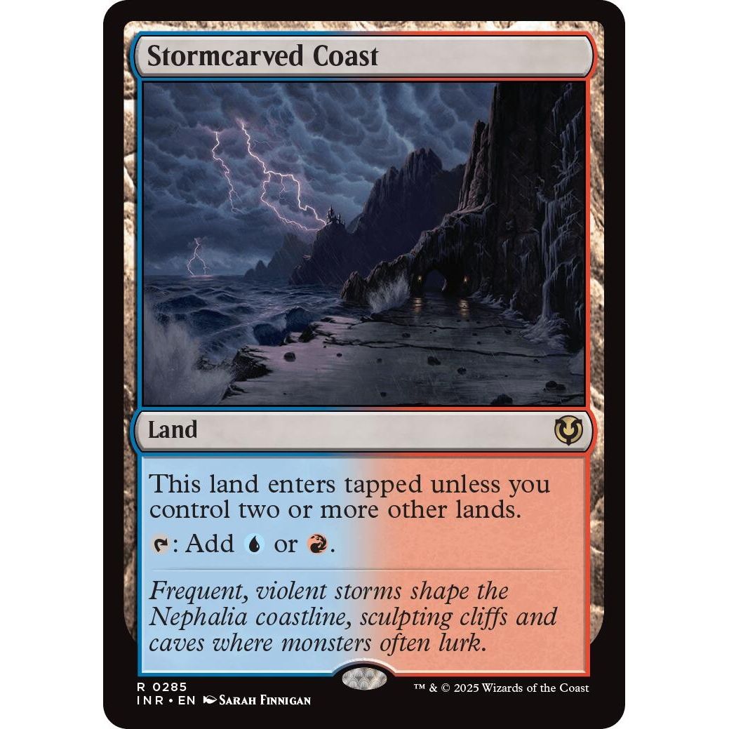 Image for Stormcarved Coast (285) (INR) - Magic: The Gathering